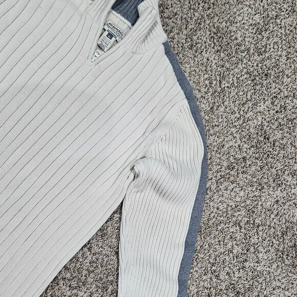 Mens American Rag sweater - cream & gray - XL - Picture 4 of 6